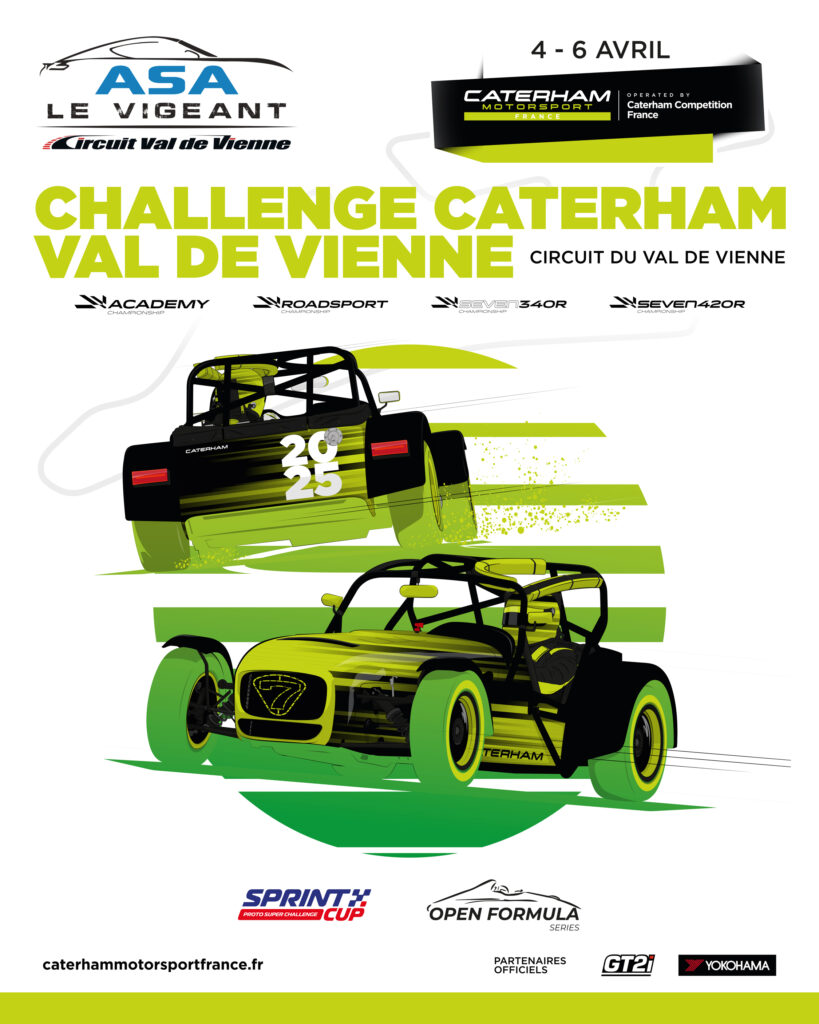 Affiche Challenge Caterham Val de Vienne