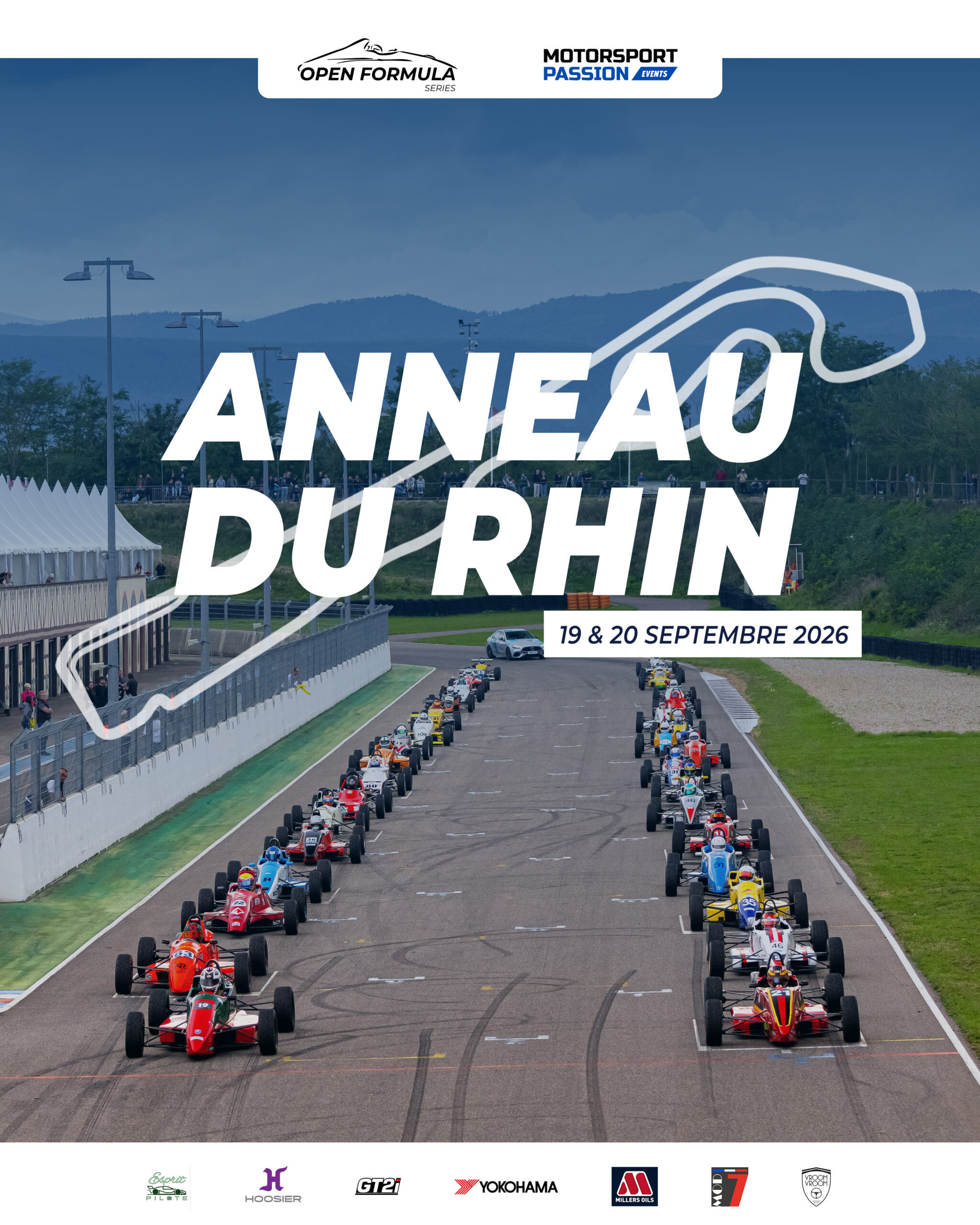 Trophée d&rsquo;Alsace : l&rsquo;Open Formula Series pose ses monoplaces à l&rsquo;Anneau du Rhin les 19 et 20 septembre